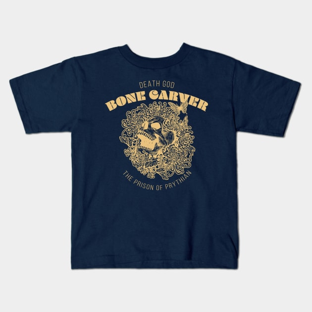 The Bone Carver Kids T-Shirt by OutfittersAve